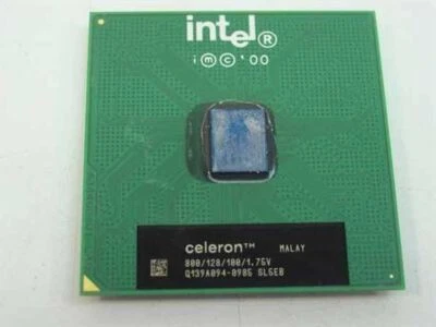 Intel 800MHz PIII Celeron Processor 800/128/100/1.75V PGA370 CPU SL5EB - Image 1 of 3