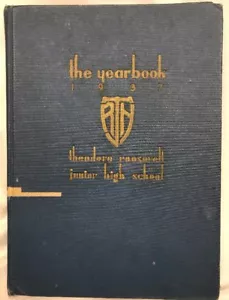1937 Theodore Roosevelt Junior High School Yearbook Rockford Illinois - Picture 1 of 12