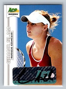 2013 Ace Authentic Grand Slam Monique Adamczak AUTO #BA-MA1 Tennis Card Signed