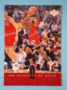 1998 Upper Deck Michael Jordan Living Legend "The Elements Of Style" Bulls #130 - Picture 1 of 2