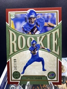 2022 PANINI LEGACY ROOKIE RED SP RC KHALIL SHAKIR BILLS /299 RARE - Picture 1 of 2