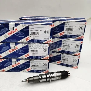 6X Fuel Injector for 13-18 Dodge Ram Cummins 6.7L ISB Engine 5256034 0445120187 - Picture 1 of 9
