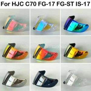 HJ20M Helmet Visor Lens For HJC C70 FG-17 FG-ST IS-17 HJ-20ST Motorcycle Shield - Picture 1 of 35