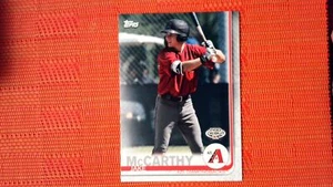 2019 Topps Pro DeBut JAKE McCARTHY Base Single - AZL DIAMONDBACKS - #18 - Picture 1 of 2