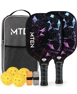 Juego de 2 paletas Pickleball MTEN - Imagen 1 de 6