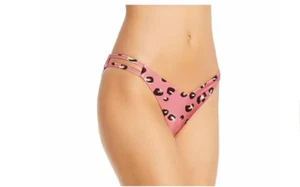 Red Carter Womens Leopard Swim Bottom Pink Size L - Picture 1 of 1