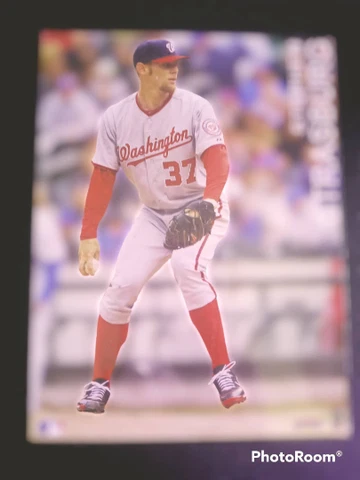Stephen Strasburg Washington Nationals MLB Size 5x6 Collectable Plaque Cover