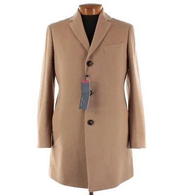 Cardinal of Canada NWT Wool / Cashmere Coat Size 40R US St. Paul In Camel Tan - Image 1 of 4