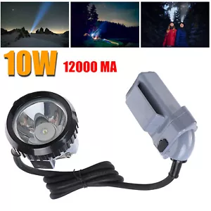 Luce da miniera ricaricabile 12000mah lampada da miniera led faro di sicurezza caccia luce - Foto 1 di 16