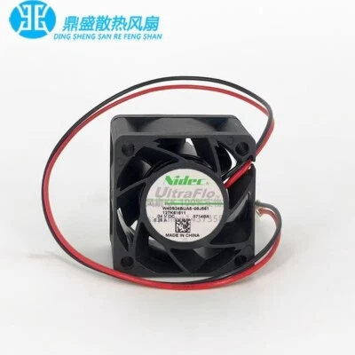 NIDEC W40S24BUA5-08J561 4028 DC24V 0.25A 4CM 2-Pin Inverter Cooling Fan - Image 1 of 4