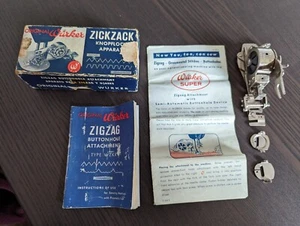 Vintage ZigZag ZickZack Attachment Rare German Super-Wurker For Pfaff Singer - Picture 1 of 12