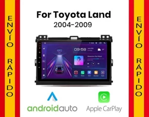 Radio Pantalla Android 12 GPS USB CARPLAY BT para Toyota Land Cruiser Prado 120 - Imagen 1 de 9