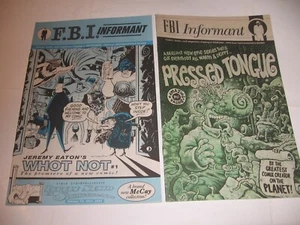 -2- FBI Informant Mark Kalesniko SCARCE Fantagraphics Preview SCARCE MINT - Picture 1 of 1