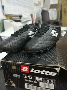 lotto stadio azzurri tre hg-r jr uk 4.5 black - Picture 1 of 2