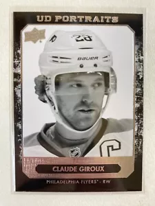 2014-15 Upper Deck UD Portraits Claude Giroux #P-8 Philadelphia Flyers - Picture 1 of 2