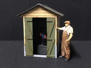 The Signal Mans Hut with levers and glazing Woody Bay - NG7 - 7mm Scale - Picture 1 of 12