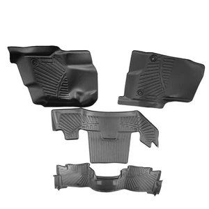 Front & Rear Floor Mats Liners For Ford Expedition Driver & Passenger Side TPE - Picture 1 of 12
