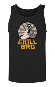 Chill Bro Lemur Shirt Madagascar King Julien Canotta Uomo - Foto 1 di 4