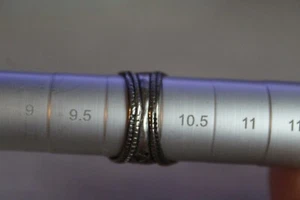 Anillo Corazón Turquesa Plata de Ley Talla 10 - Imagen 1 de 8