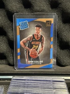 2017-18 Donruss Rated Rookie John Collins #182 Atlanta Hawks - Picture 1 of 1