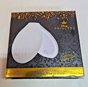 Disney Princess "Ariel"; Seashell Compact Mirror; NOB - Picture 1 of 8