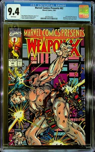 Marvel Comics Presents #82 - Wolverine (1991, Marvel) CGC 9.4 - Cert#4007952004 - Picture 1 of 2