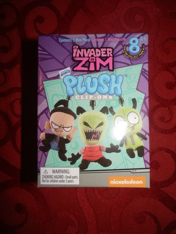 Nickelodeon Invader Zim Blind Box Mini Plush Clip Figure (1 Figure) NEW Cover