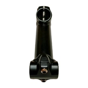 Mountain Bike Handlebar Stem 1 1/8 x 25.4 Black Aluminum 20 degree 130mm - Picture 1 of 4