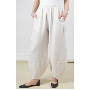 Bryn Walker Oliver Bamboo French Terry Elastic Waist Lantern Pants, size XL - Picture 1 of 14