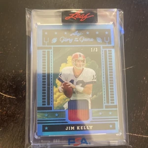 2025 Leaf Glory Of The Game Jim Kelly Patch /3 - Bild 1 von 1