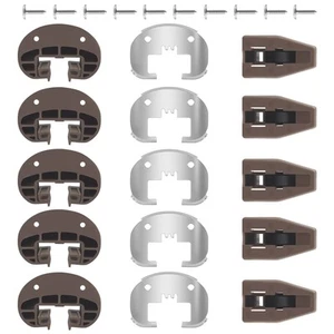 Replacement Drawer Guide Kit of 5 Sets Enhanced Commercial Style, Drawer Stop... - Picture 1 of 7