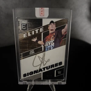 John Cena Elite Signatures /10 On Card Auto Panini Donruss Elite WWE 2023 - Bild 1 von 2