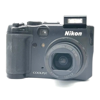 Nikon CoolPix P6000 13.5 Mega Pixels Black Compact Digital Camera From Japan - Image 1 of 4