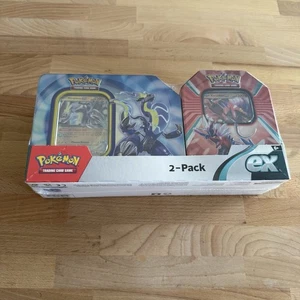 Pokemon TCG Paldea Legends Miraidon Koraidon ex Tin 2 Pack Neu Sealed - Bild 1 von 4