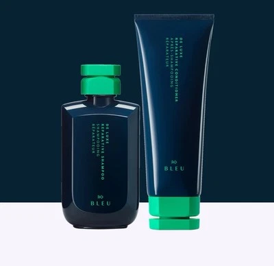 Champú reparador R+Co Bleu De Luxe 8,5 OZ y acondicionador 6,8 OZ Foto 1 de 4