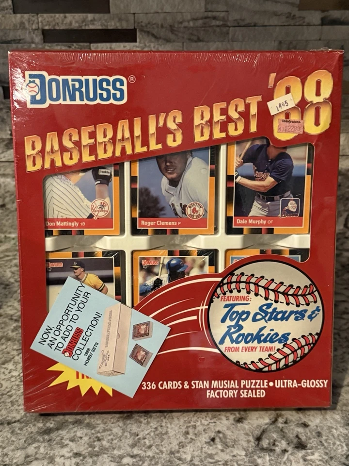 1988 Donruss Baseball's Best Complete Card Sealed Set Stars and Rookies NIB - Image 1 of 1