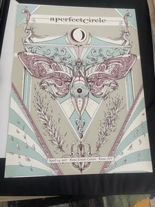 A Perfect Circle Poster Reno 2017 Nm  - Picture 1 of 1