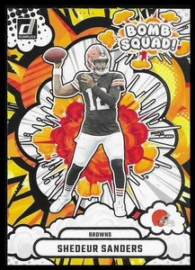 Donruss Bomb Squad Shedeur Sanders RC 2025 #BS-SSS - Imagen 1 de 2