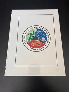 Nice WWII Book "Veterans of the Battle of the Bulge Ardennes" Hardcover 1991 - Picture 1 of 7