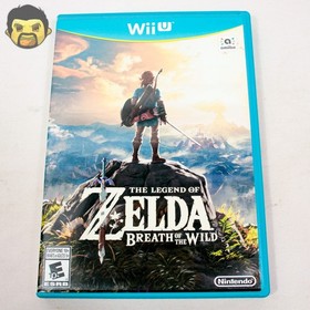 The Legend of Zelda Breath of the Wild Wii U CIB Nintendo Wii U 2017 Complete