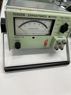 BOONTON ELECTRONICS MODEL 72B CAPACITANCE METER - Image 1 of 4