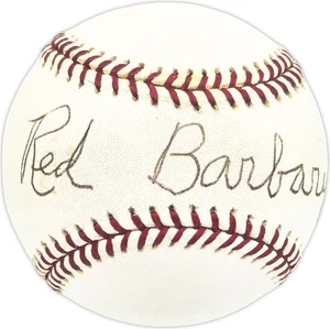 Red Barbary Signed MLB Baseball Washington Senators Beckett #BM25891 - Picture 1 of 7