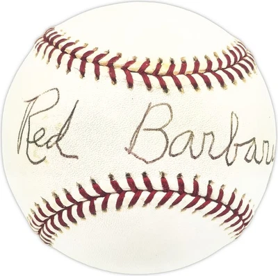 Red Barbary Signed MLB Baseball Washington Senators Beckett #BM25891 - Image 1 of 4