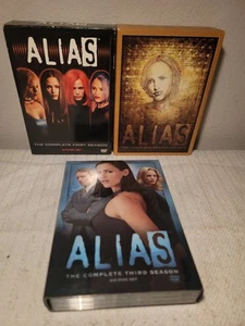 ALIAS ( TV Show Season 1 - 3 DVD bundle ) Jennifer Garner 1 2 3 Complete - Picture 1 of 8