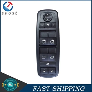 Interruptor de ventana eléctrica negro plástico ABS adecuado para Jeep Grand Cherokee 2010-2020 - Imagen 1 de 18