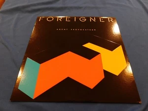 FOREIGNER-AGENT PROVOCATEUR Vinyl LP Record Album & STICKER 1984 Atlantic - Picture 1 of 11