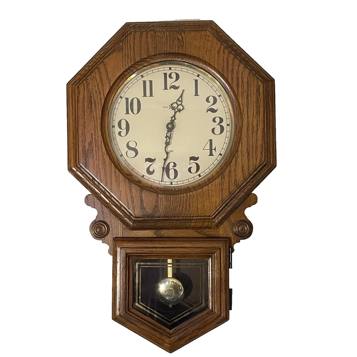 Howard Miller Wall Clocks Collectible 1970-1979 Time Period