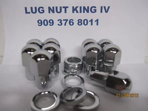 10 LUG NUTS 1/2-20,3/4"SHANK  CENTER LINE AUTO WESTERN AMERICAN RACING W /772C - Picture 1 of 1