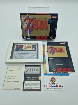 Zelda A Link to the Past - Super Nintendo SNES - PAL Deutsch - OVP - Anleitung - Bild 1 von 4