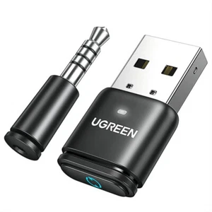 Ugreen USB Bluetooth 5.3 Adapter aptX HD Audio Transmitter with 3.5mm Microphone - Picture 1 of 8